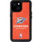 2025 NBA Champions Oklahoma City Thunder iPhone 15 Waterproof Case